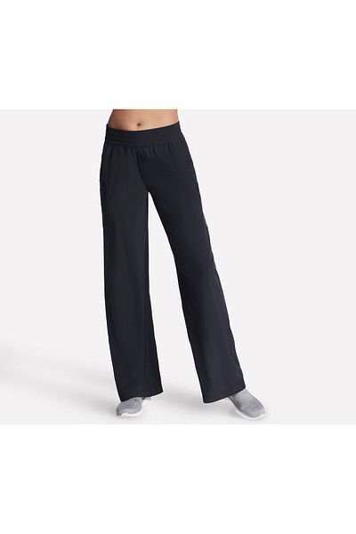 SKECHERS SLIP-IN EVERYWHERE PANT women's black pants