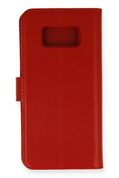 Bilişim Akademi Samsung Galaxy S8 Kılıf Deri Kartlıklı Kılıf Kapaklı Kılıf - ...