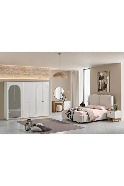 Nott Mobilya ALFEO BOHEM 5 KAPAKLI DOLAP 216X227X60 CM