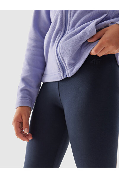 4F LEGGINGS F093 damă colanți bleumarin