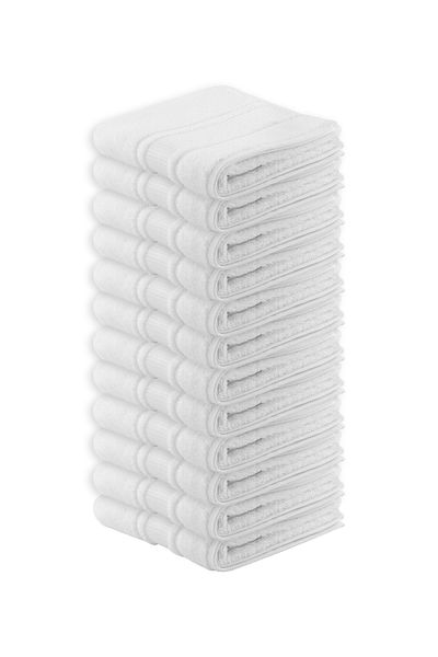 Özdilek Özdilek Colourist 50X90 cm Hand-Face Towel 12 Pcs