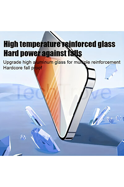TechTrove Oppo A72 Ekran Koruyucu Nano Temperli Parmak İzi Bırakmayan A+ Kalite