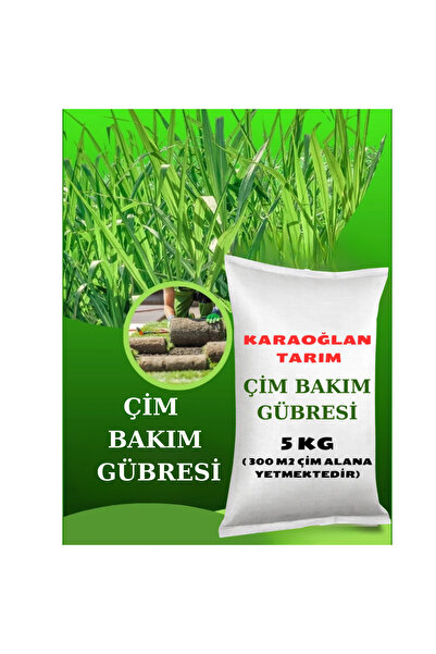 karaoğlan tarım 6'Lı Karışım Çim Bakım Gübresi Çimlenmeyi Destekler Sararan B...