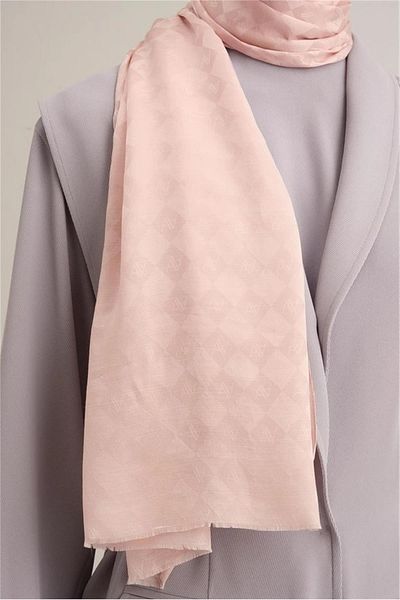 Armine Jacquard Silk Cotton Shawl 10066
