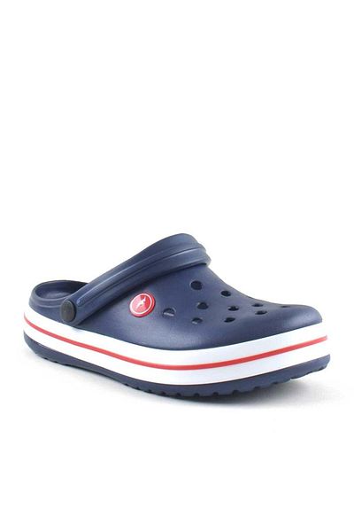 hapshoe Sandale cu papuci pentru băieți Eva bleumarin