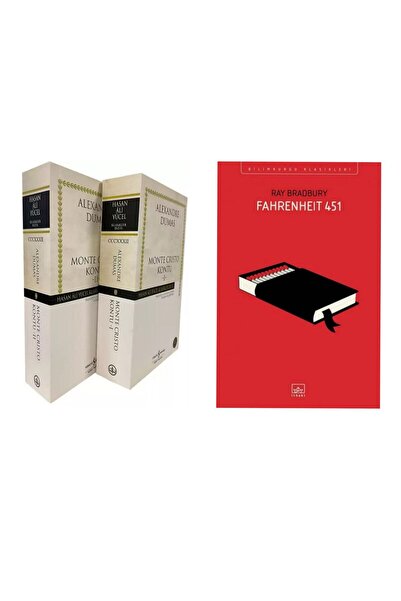 TÜRKİYE İŞ BANKASI KÜLTÜR YAYINLARI Monte Cristo Kontu - 2 Kitap Takım - Alex...