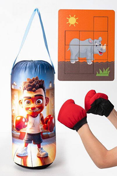 kyspor Çocuklar İçin Eğlenceli Boks Seti