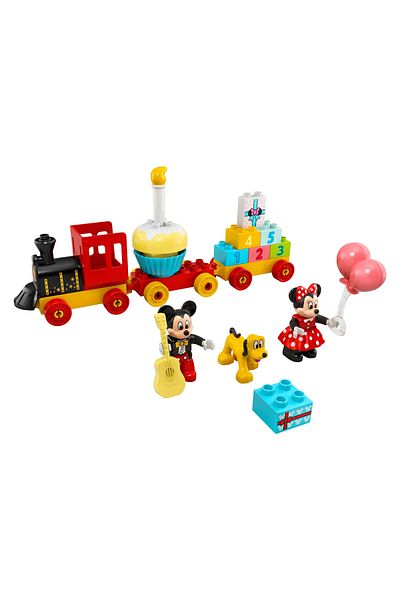 LEGO DUPLO® Disney Mickey and Minnie Birthday Train 10941 Educational Building Set (22 Pieces)