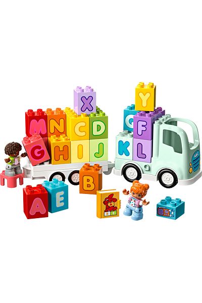 LEGO ® DUPLO® Town Alphabet Truck Toy 10421 - Construction Set for Ages 2 and Up (36 Pieces)