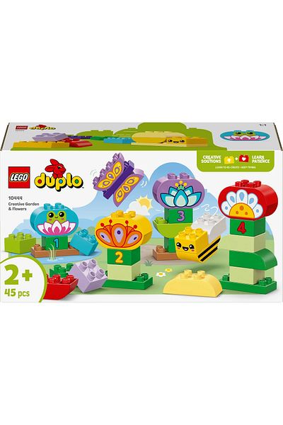 LEGO ® DUPLO® Town Creative Garden & Flowers Colour-Sorting Stacking Toy 10444