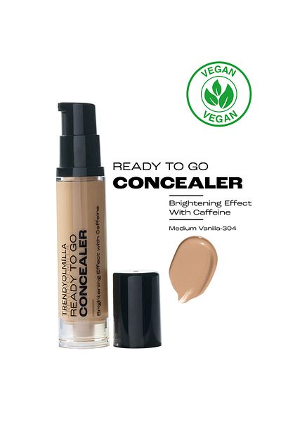 Trendyolmilla Beauty Bright and Moist Medium Vanilla που περιέχει καφεΐνη - Τελειωμένο σφραγιστικό TKZAW25KT00001