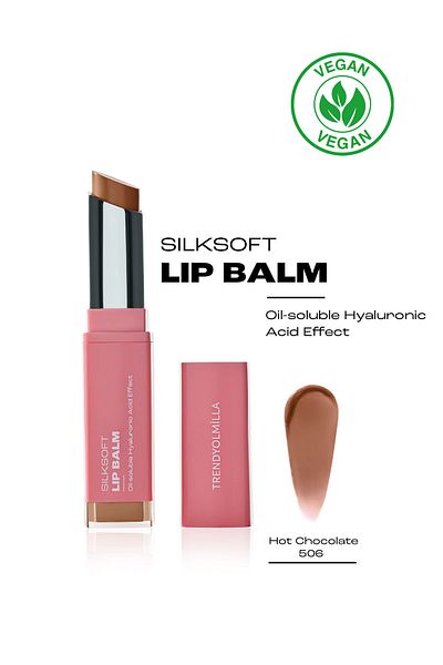 Trendyolmilla Beauty Feuchtigkeitsspendender Lippenbalsam mit farbigem Sheabutter – Hot Chocolate TKZAW25RJ00002