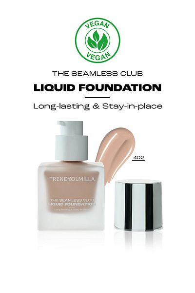 Trendyolmilla Beauty Satin Finished Spf 35 Liquid Foundation hydratačný prostredníctvom oleja z hroznových jadierok 402 Tkzaw25Fn00000