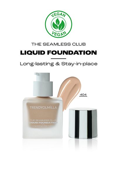 Trendyolmilla Beauty كريم أساس سائل بعامل حماية من الشمس SPF 35 مرطب من خلال زيت بذور العنب 404 TKZAW25FN00000
