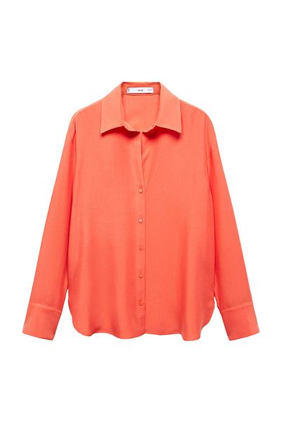 MANGO Woman Women and Girls Adult Shirt