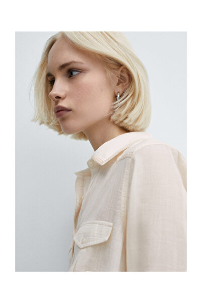 MANGO Woman Gömlek Kadın / Kız Yetişkin