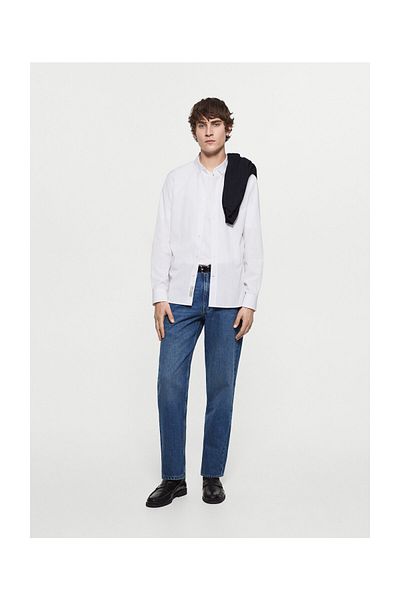 MANGO Man Herren-Erwachsenen-Shirt