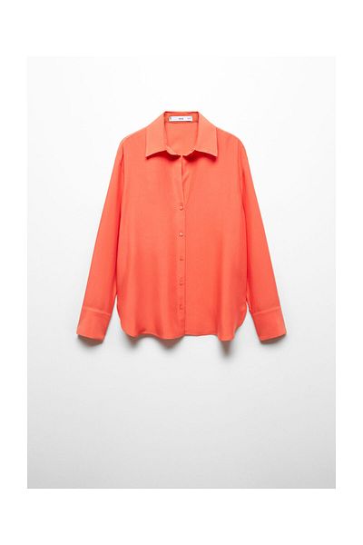MANGO Woman Women and Girls Adult Shirt
