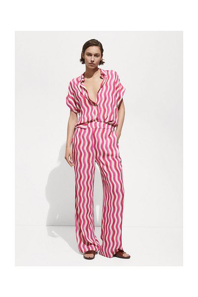 MANGO Woman Women's and Girls' Adult Pants