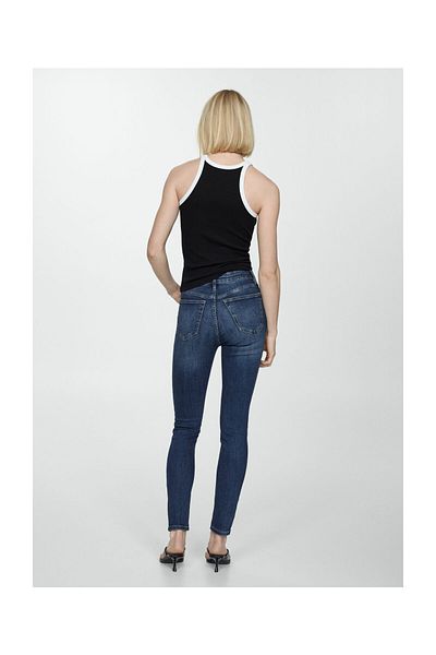 MANGO Woman High-Rise-Skinny-Jeans