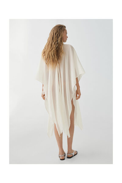 MANGO Woman White Women's Kimono&Kaftan 67069227