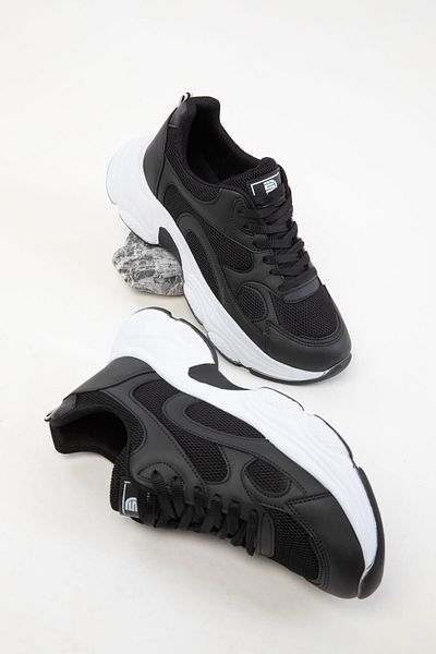 SOHO Black Women's Sneaker 20566