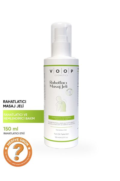 VOOP Relaxing Massage Gel 150 ml |   Glucosamine Chondroitin, Hyaluronic Acid