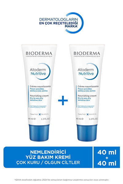 Bioderma Atoderm Nutrition Çok Kuru Olgun Cilt Besleyici Nemlendirici Yüz Kre...
