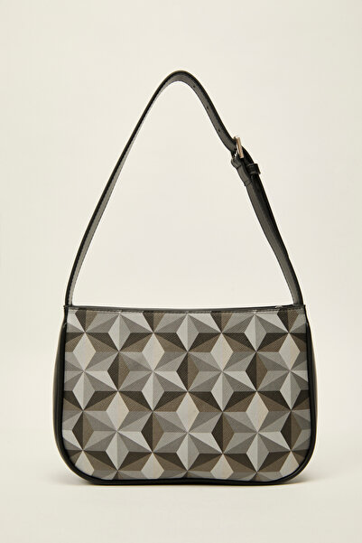 Ted Baker Τσάντα ώμου Μονόγραμμα Ομπλική