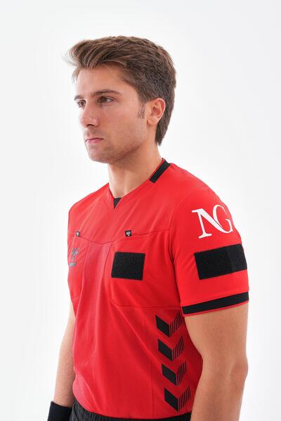 hummel TFF HAKEM MAÇ FORMASI KIRMIZI-KISA KOL-S