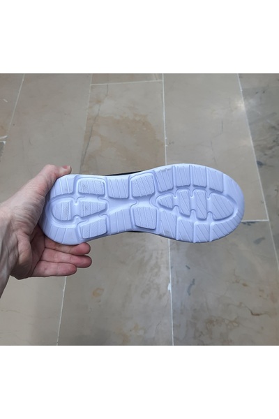 Wickers Unisex Erkek Ultra Hafif Ortopedik Yürüyüş Taban Trikolu Sneaker Spor Ayakkabı