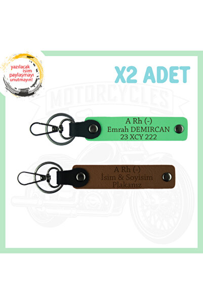 Miaju A Coffee-Pistachio Green, Biker, Name Plate and a (-) Blood Type Writte...