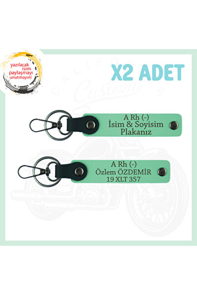 Miaju Green, Exclusively for Legendary Motorcyclists, Meaningful Gift X2 Keyc...