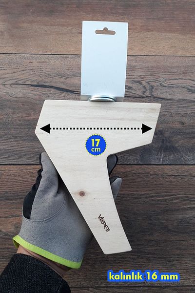 Vixpet Venty 17 cm Pedicure Sand Parrot Stand Perch |   Sultan, Muhabbet, Konur, Lori, Monk, Forpus - T123
