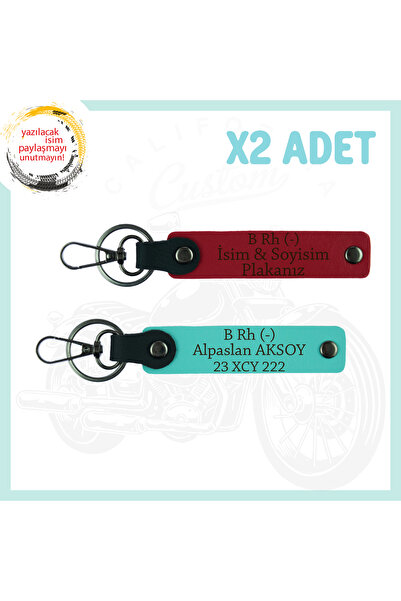 Asortishey To Speed ​​Lovers, 2-Piece Keychain Gift Set with Name Plate and B...