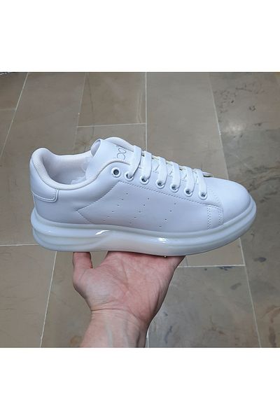 Bestoff Unisex Ανδρική Ορθοπεδική Διαφανής Σόλα Σιλικόνης Mcquen Model Senaker Casual Παπούτσια