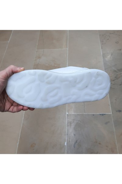 Bestoff Unisex Men's Orthopedic Transparent Silicone Sole Mcquen Model Senaker Casual Shoes