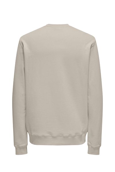 Only & Sons Φούτερ ONSDAVID REG CREW SWEAT Kahverengi Erkek