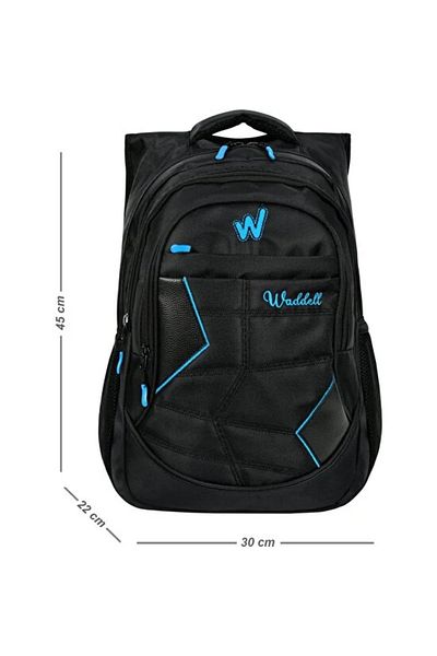 Waddell 1900 Denier Μαύρο Σακίδιο πλάτης 4052-μ
