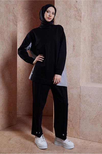 Alvina 44637 Model Set de trening cu pantaloni cu dungi