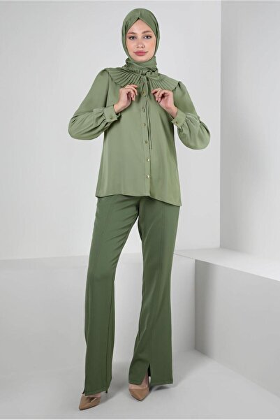 Alvina SPANISH TROUSERS WITH SLIT DETAIL 70551