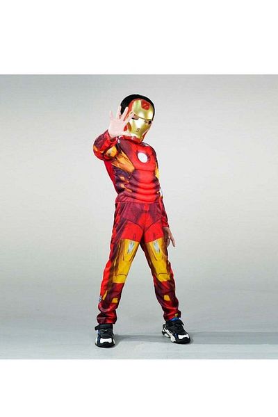 COOYA Superhero Role Play Costume Set, One Size Fits All, Suitable for Kids, Role Play and Performance