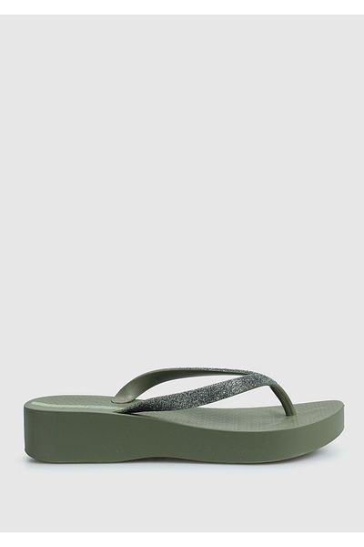 İpanema Flip-flops pentru damă cu plasă verde șic - 35/40