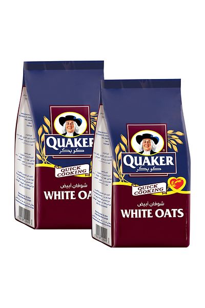 Quaker White Oats 2 x 500 g