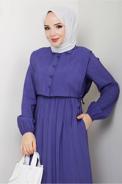 TRENDTESETTÜR Women's Navy Blue (K.Indigo) Vest and Dress Suit t 5374