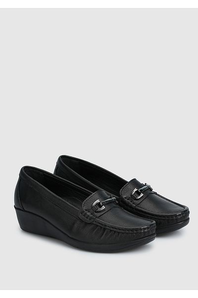 Eclipse Pantofi de dama din piele neagra