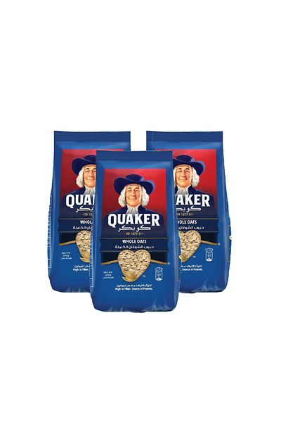 Quaker Whole Oats Value Pack 3 x 400 g