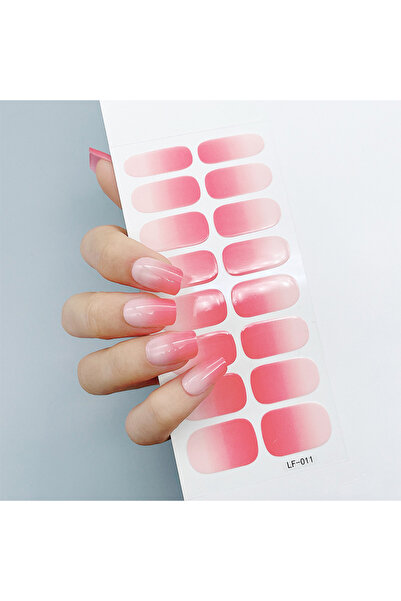 Youtrico ملصقات طلاء أظافر لامعة بـ 16 إصبعًا ذاتية اللصق DIY