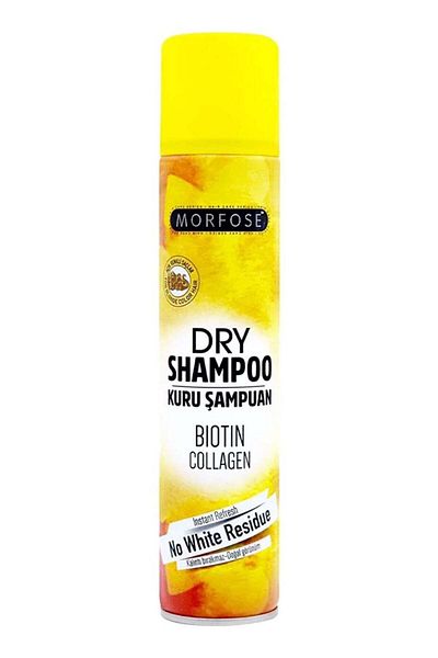 Morfose Morfose Blonde Hair Dry Shampoo with Biotin & Collagen - No Residue 200ml