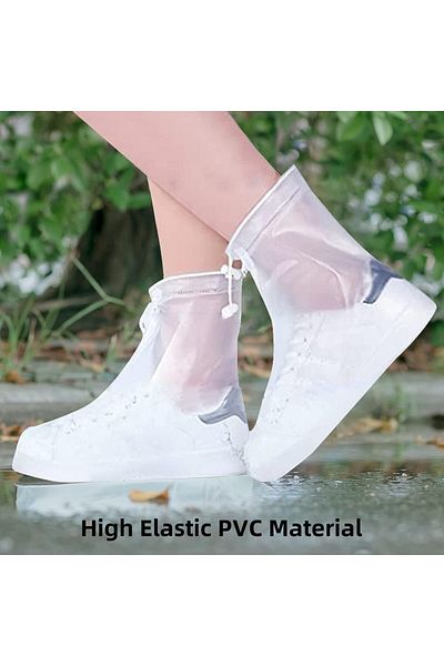 COOYA Sand Control Non-Slip Shoe Cover Galoshes,Waterproof,PVC Rubber Sole Reusable,for Cycling,Outdoor